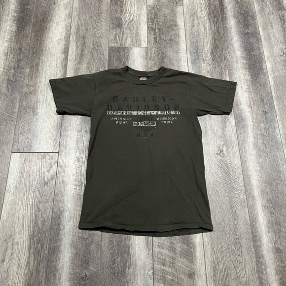 Harley Davidson Green‎ T-shirt